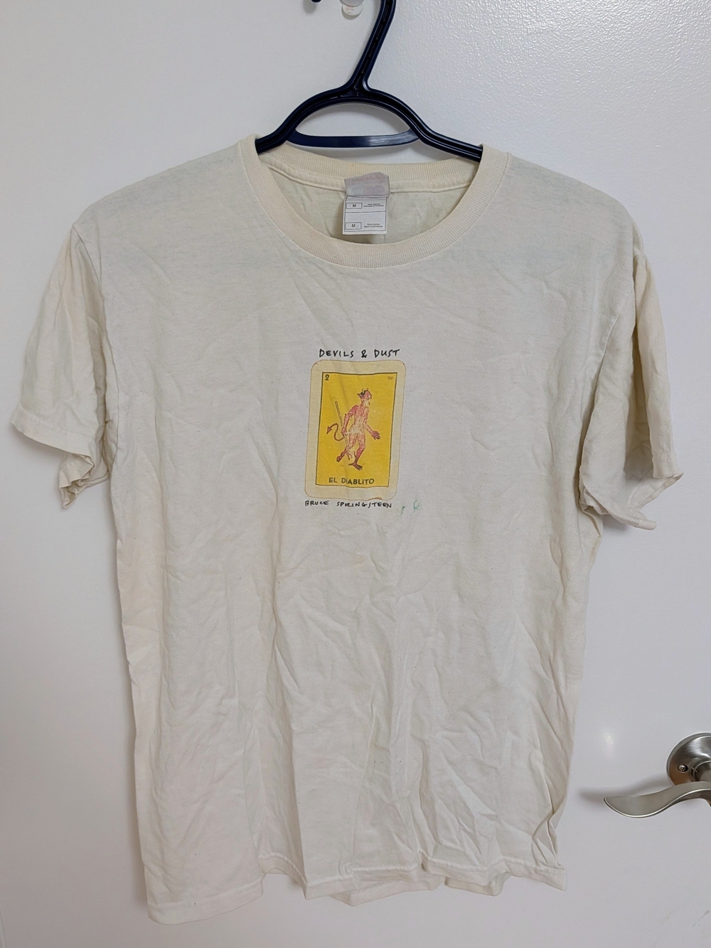Bruce Springsteen Devils & Dust T-Shirt - Size Medium